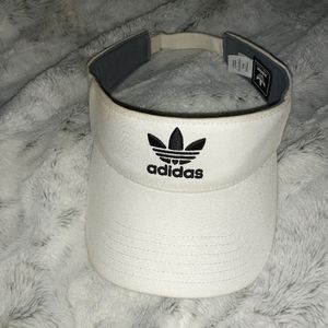Adidas White Visor